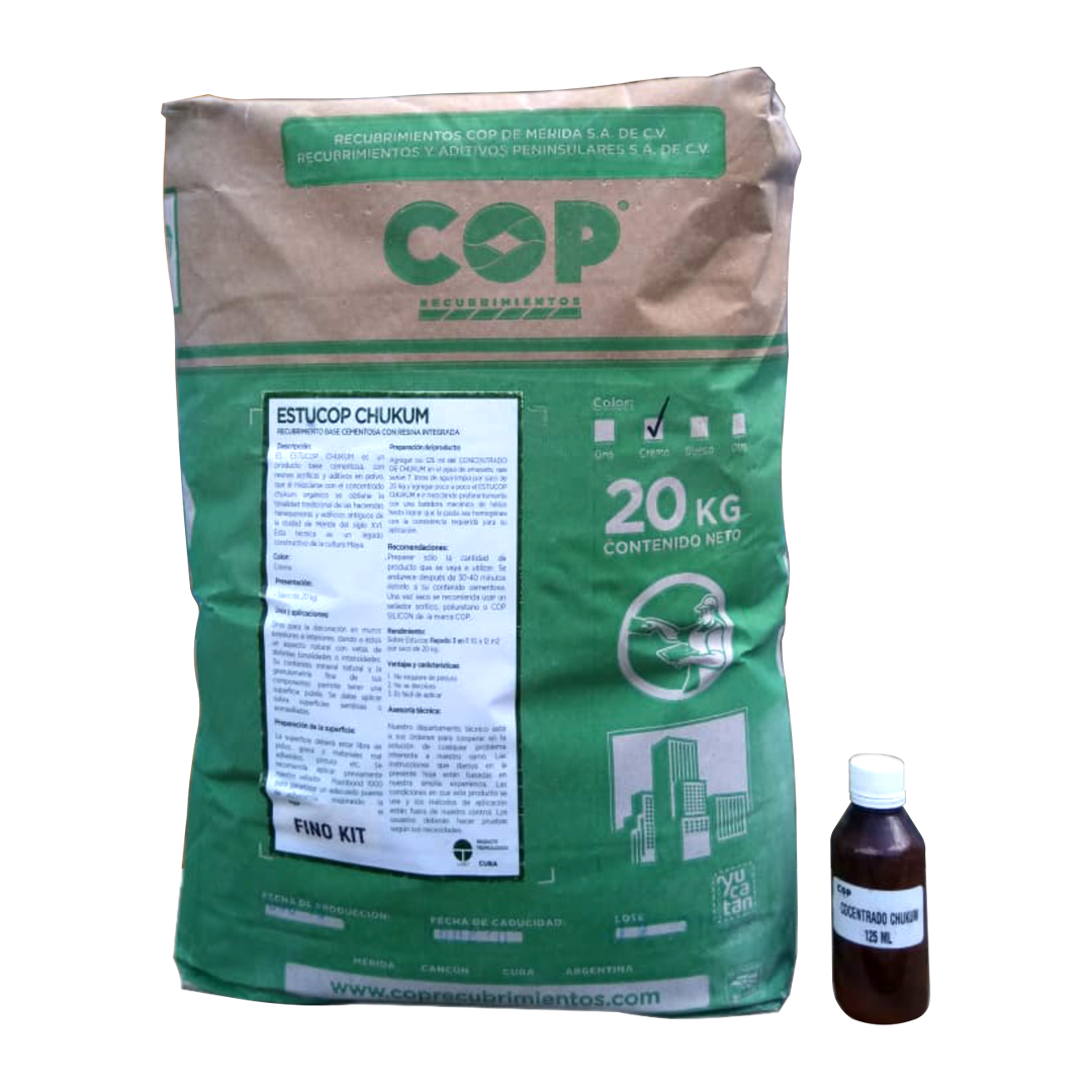 Estucop Chukum Fino 20Kg